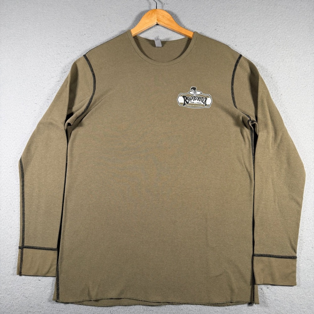 Roadrunner Parker Womens Long‎ Sleeve Thermal Top Khaki XL Colorado River